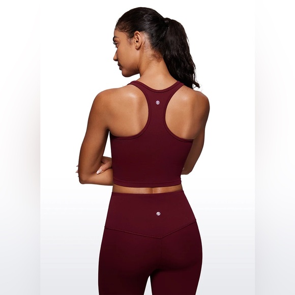 Butterluxe Racerback Built in Bra Tank - Picture 2 of 7